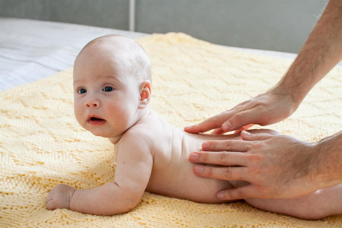 Importancia de la osteopatía en bebés